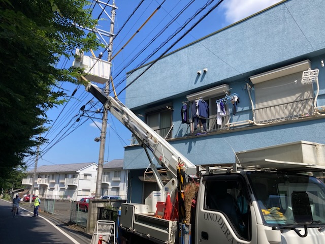 電柱、電線について