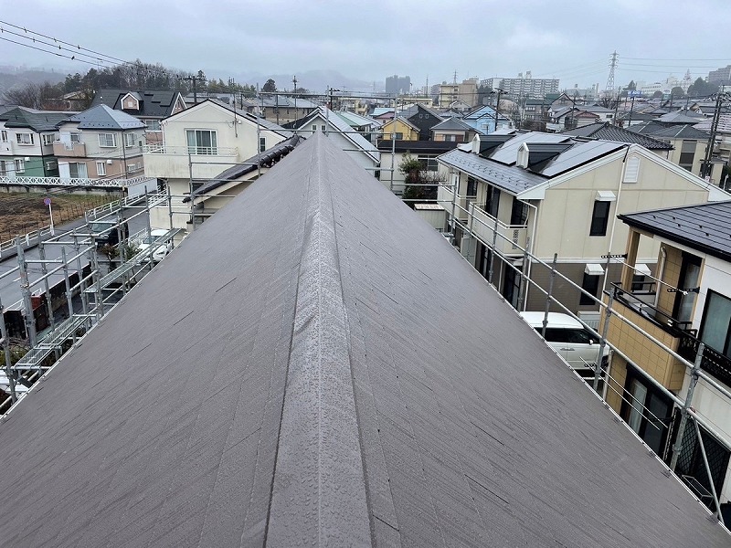 2025/1/25<br/>八王子市椚田住宅屋根塗装工事