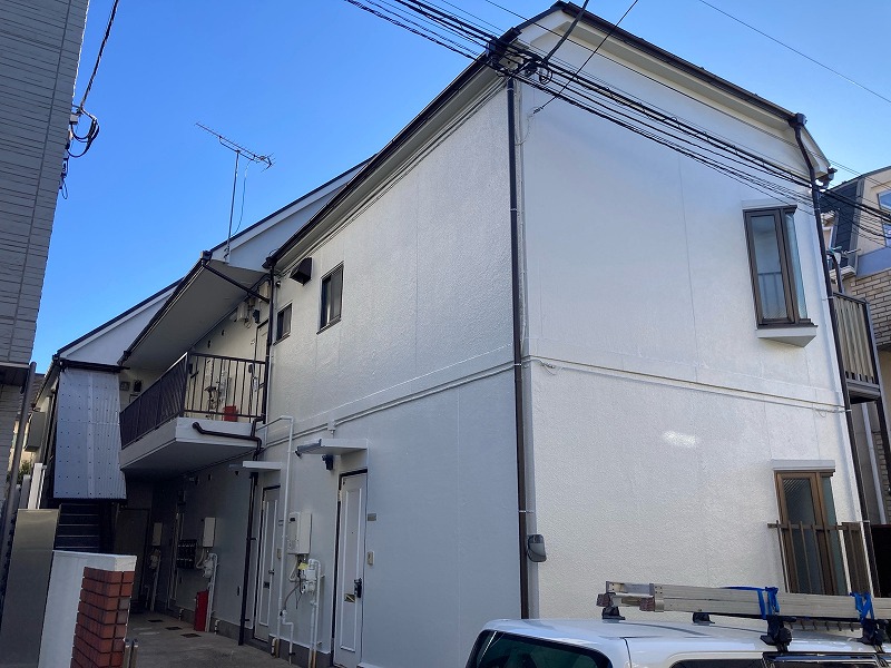 2025/12/09<br/>世田谷区アパート塗装工事