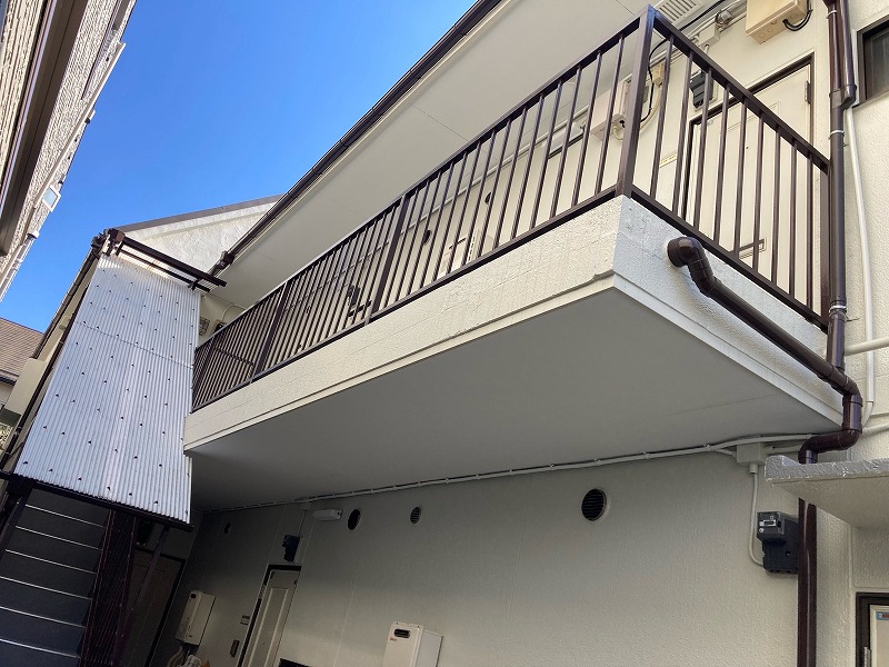 2025/12/09<br/>世田谷区アパート塗装工事