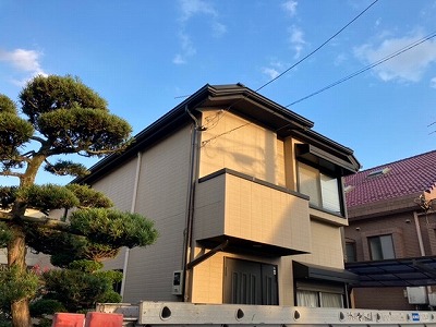 2022/01/10立川市柏町住宅塗装工事