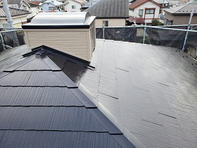 2021/01/15昭島市緑町住宅屋根塗装工事