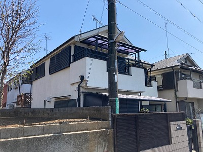 2022/11/04あきる野市小川住宅塗装工事