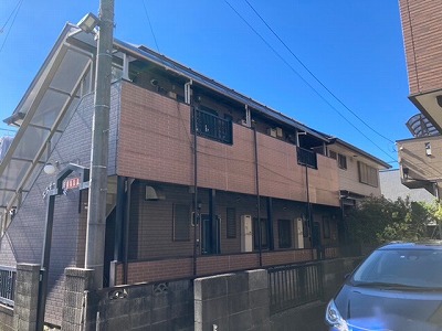 2022/05/16福生市熊川アパート塗装工事