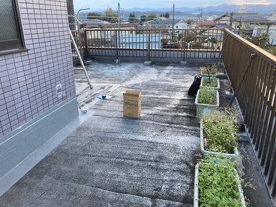 2022/01/10福生市熊川住宅屋上防水工事