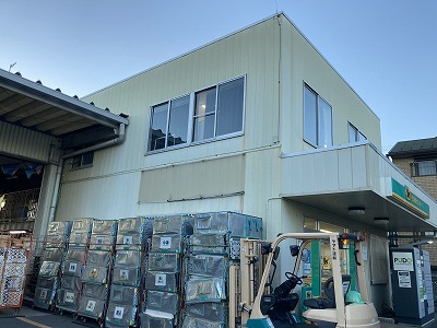 2021/11/23昭島市緑町運送会社様塗装工事