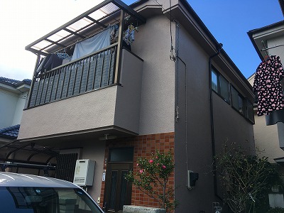 2020/03/28昭島市拝島町住宅塗装工事