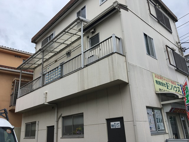 2018/12/04昭島市松原町店舗兼住宅塗装工事